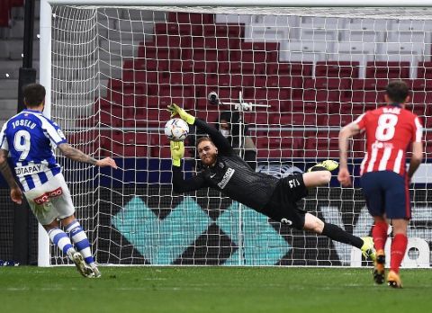 Jan Oblak has been given the La Liga Player of the Season  